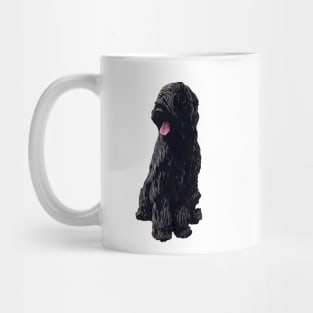 Briard Dog - Black Beauty Mug